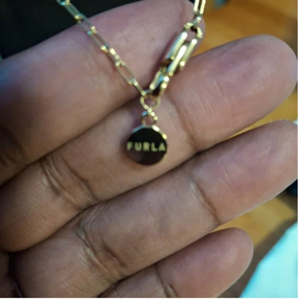 Furla Pearl Lariat Necklace: New In Box - Picture 2 of 3